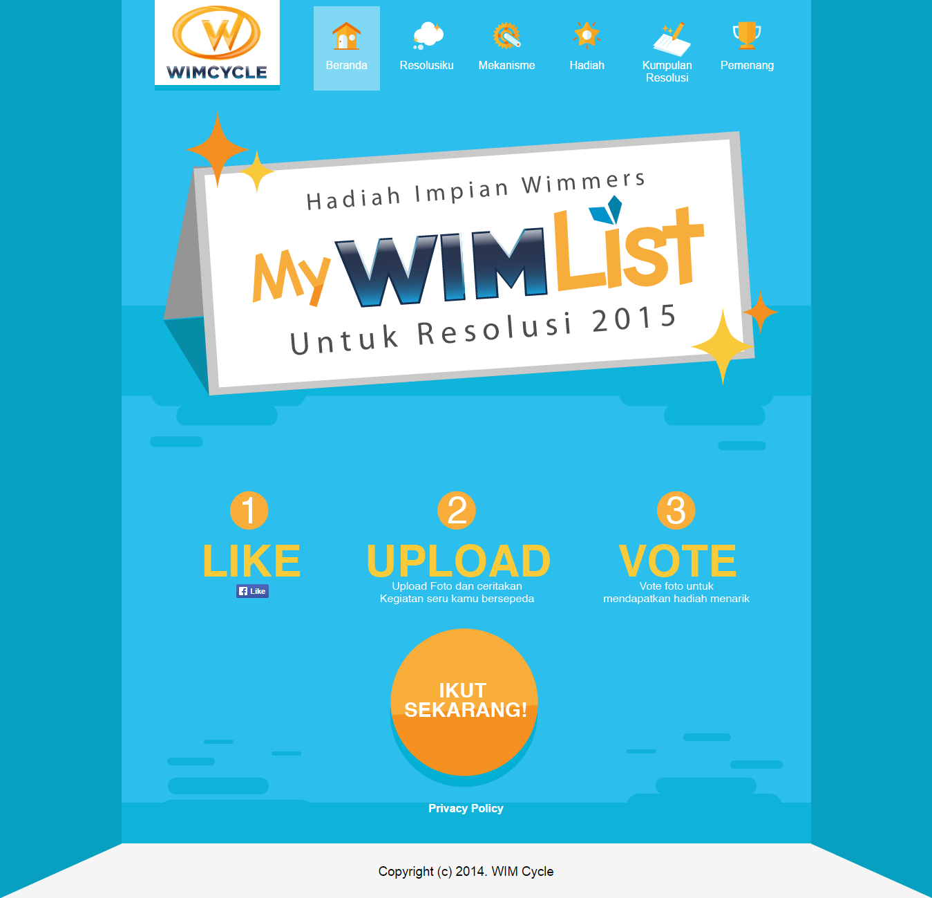 Wimcycle My Wim List